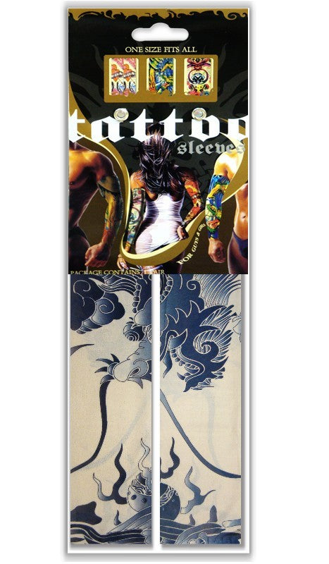Tattoo Sleeves - Dragon of China Temporary Tattoo Sleeves (Pair)