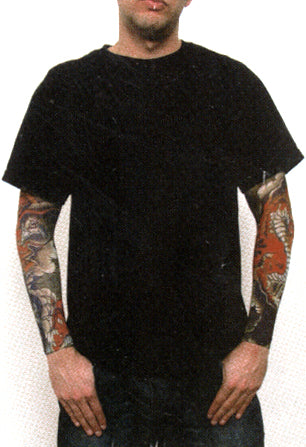 Tattoo Sleeves - Red Dragon Tattoo Sleeves (Pair)