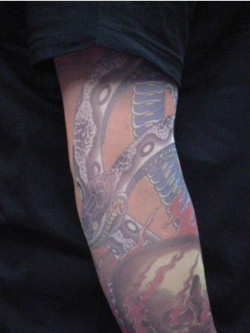 Snake & Skulls Tattoo Sleeves (Pair)