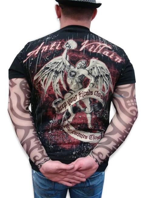 Tattoo Sleeves - Tribal Skeleton Tattoo Sleeves (Pair)