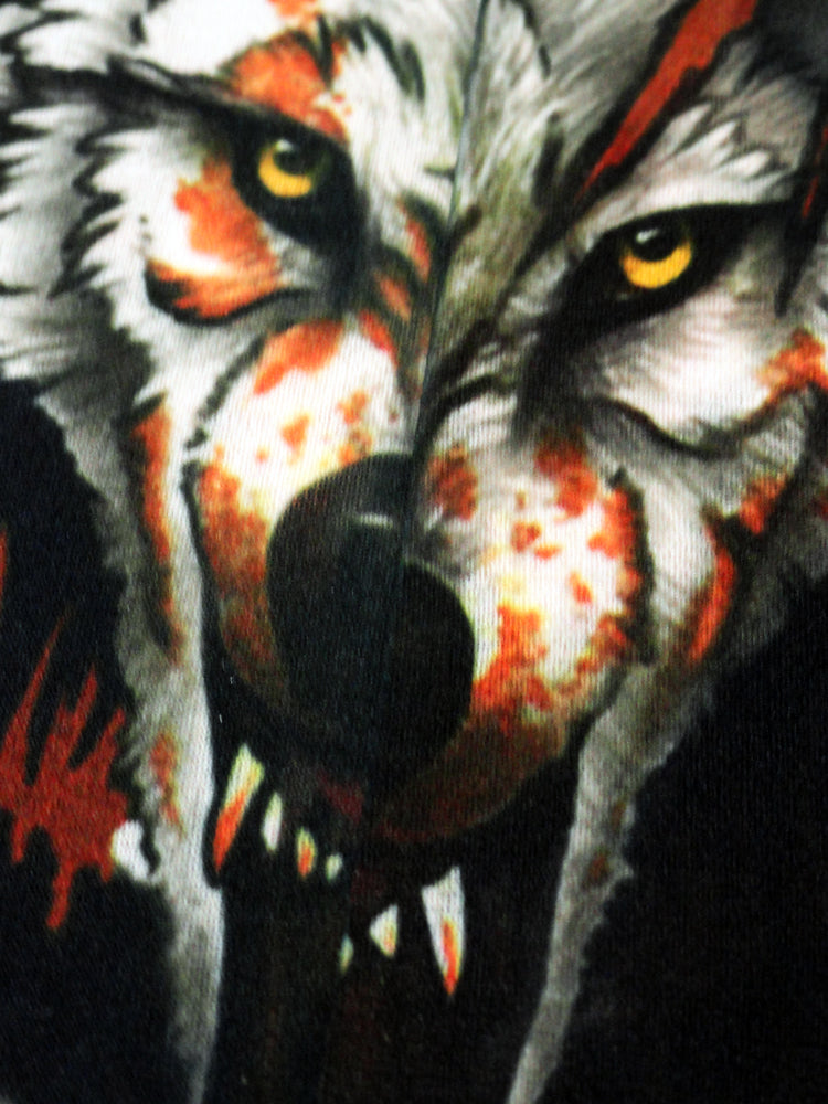 Tattoo Sleeves - Vicious Wolf Fake Tattoo Sleeves (Pair)