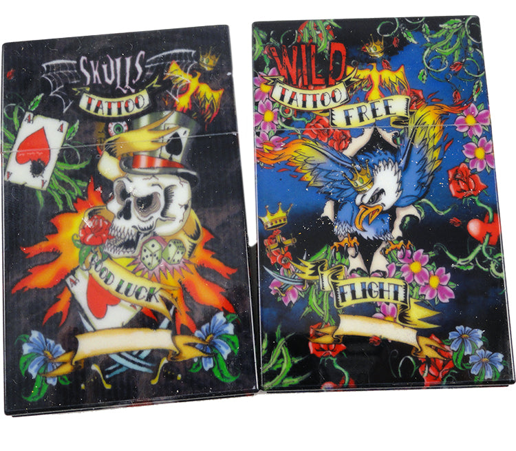 Tattoo Style Cigarette Box (For Regular Size Cigarettes)