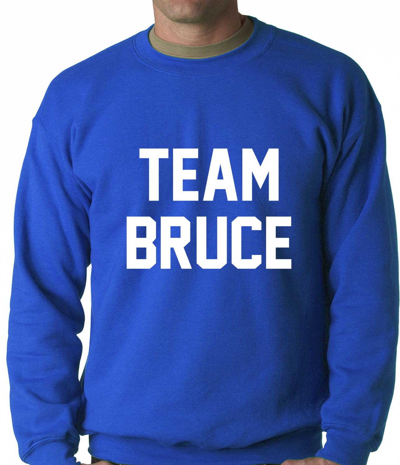 Team Bruce Adult Crewneck