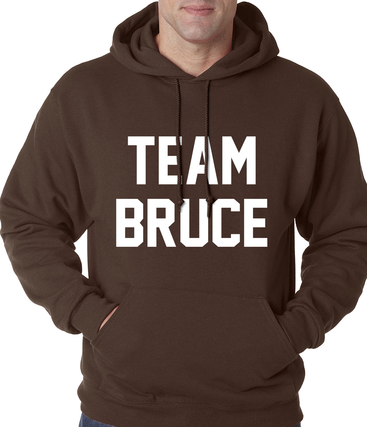 Team Bruce Adult Hoodie