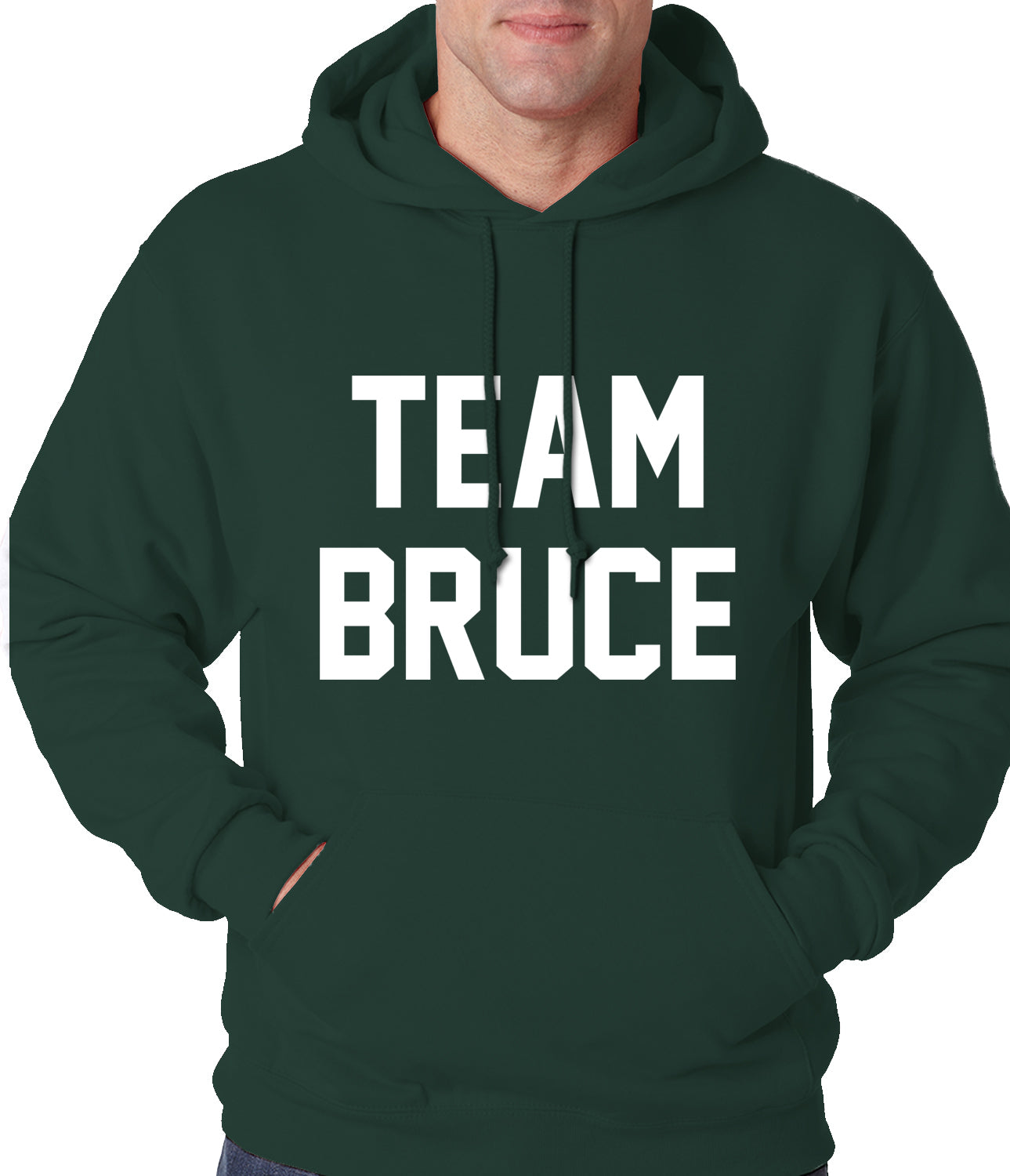 Team Bruce Adult Hoodie