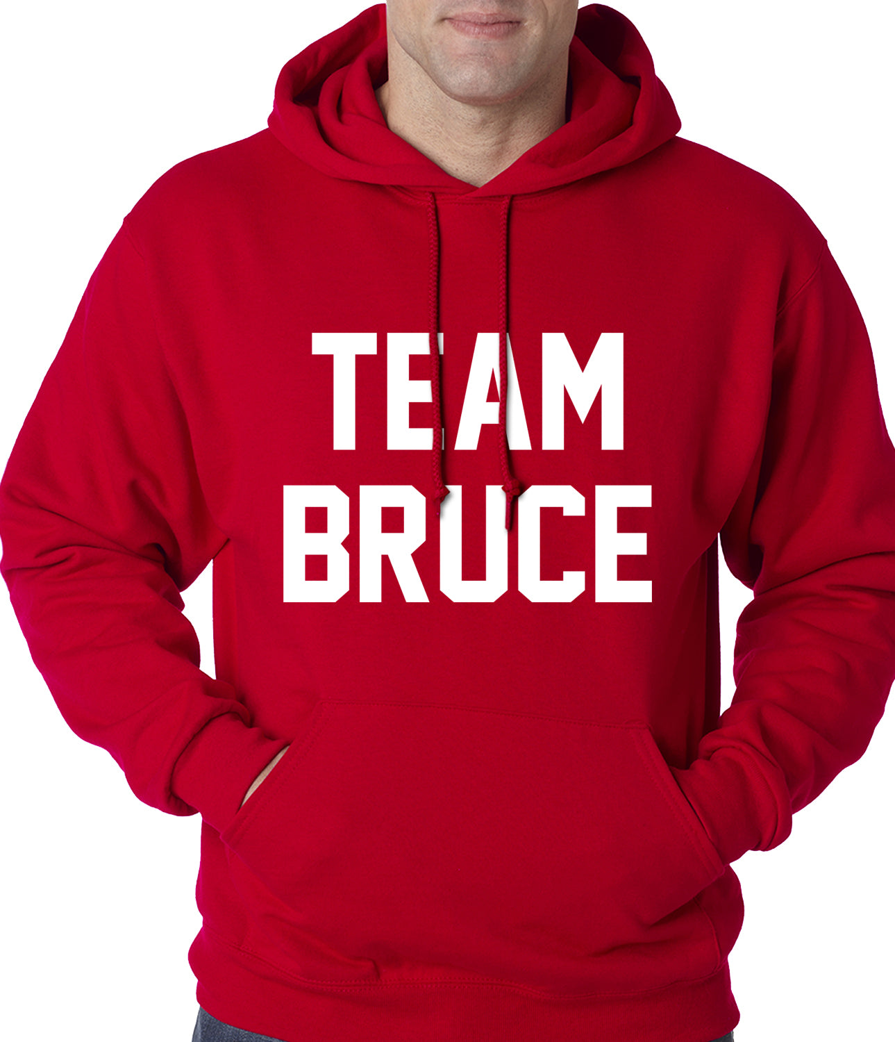 Team Bruce Adult Hoodie