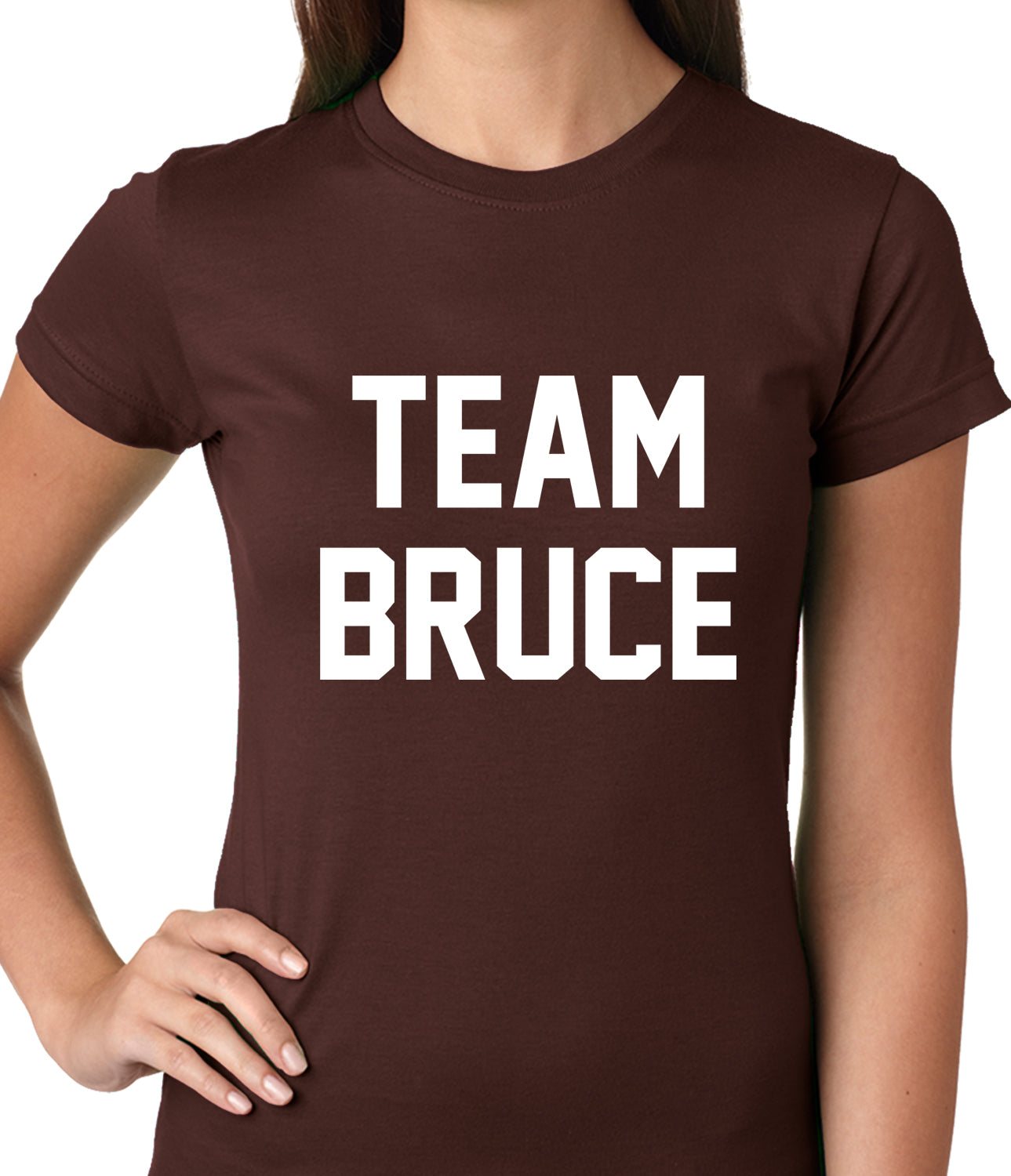 Team Bruce Ladies T-shirt