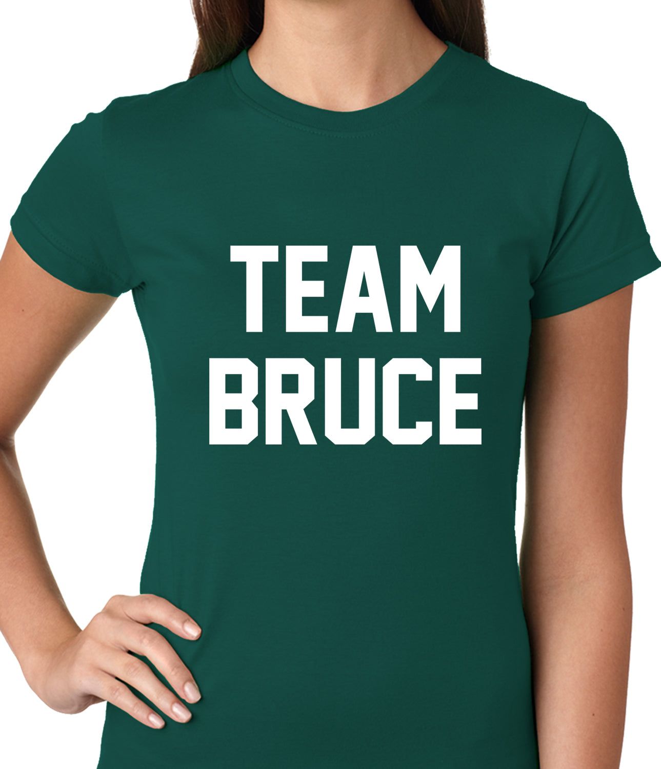Team Bruce Ladies T-shirt