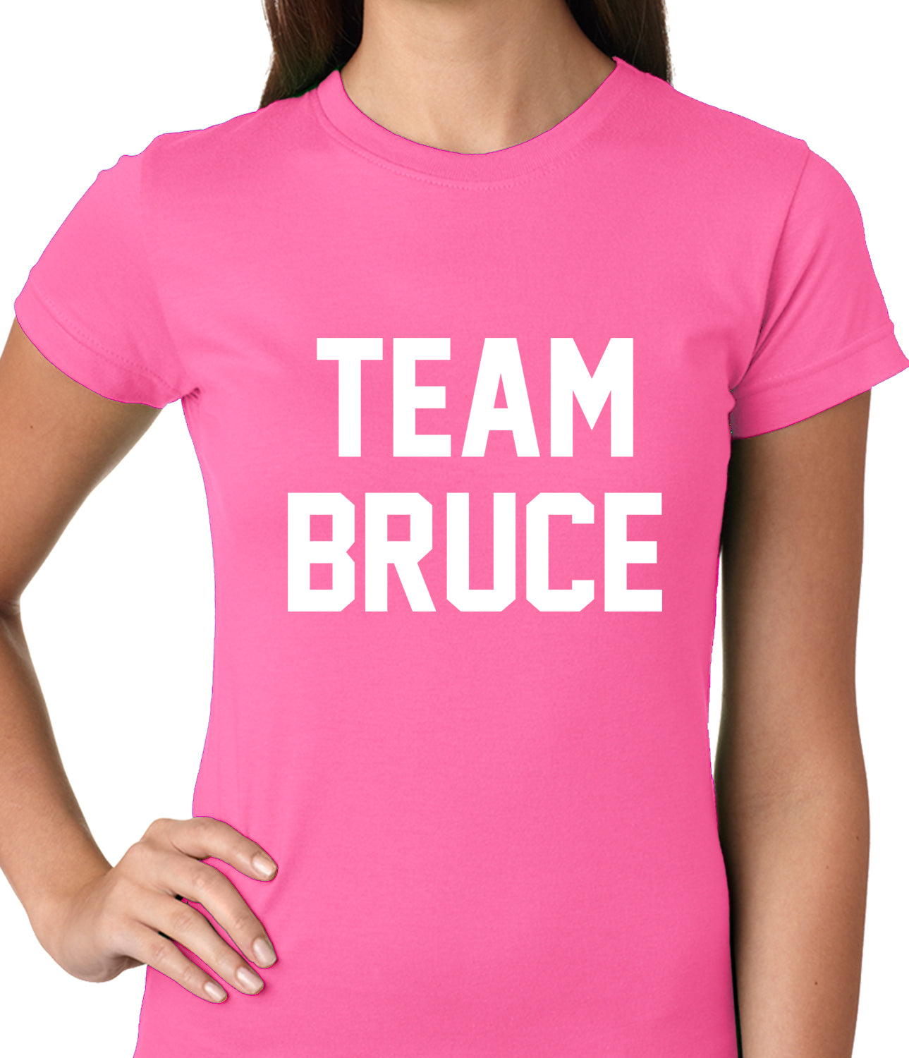Team Bruce Ladies T-shirt