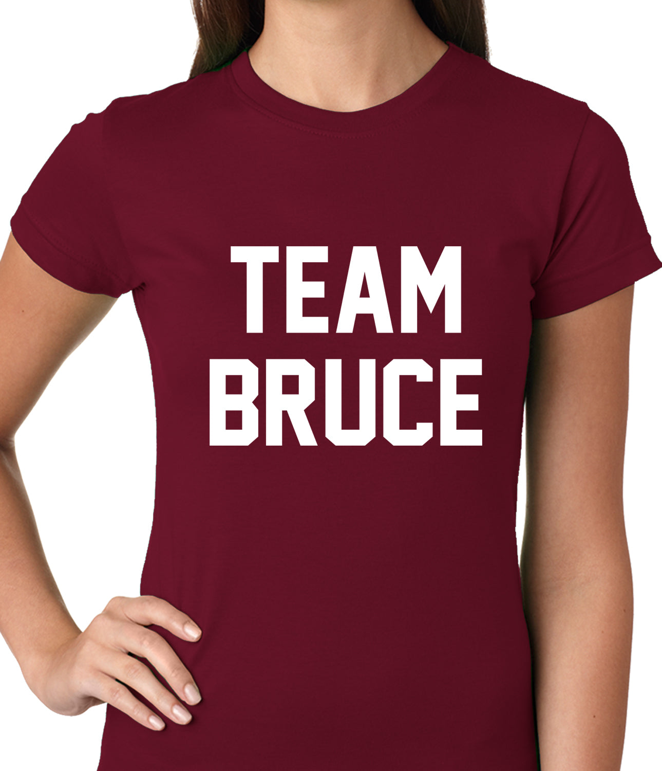Team Bruce Ladies T-shirt