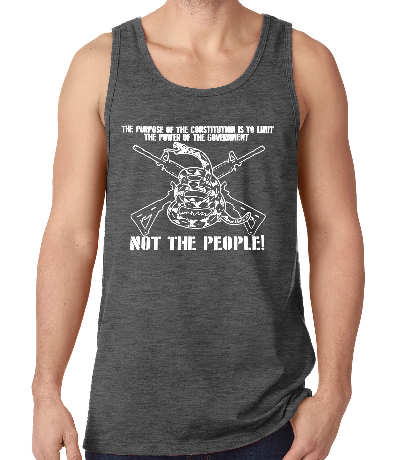 The Constitution Limits The Government Not People Tank Top