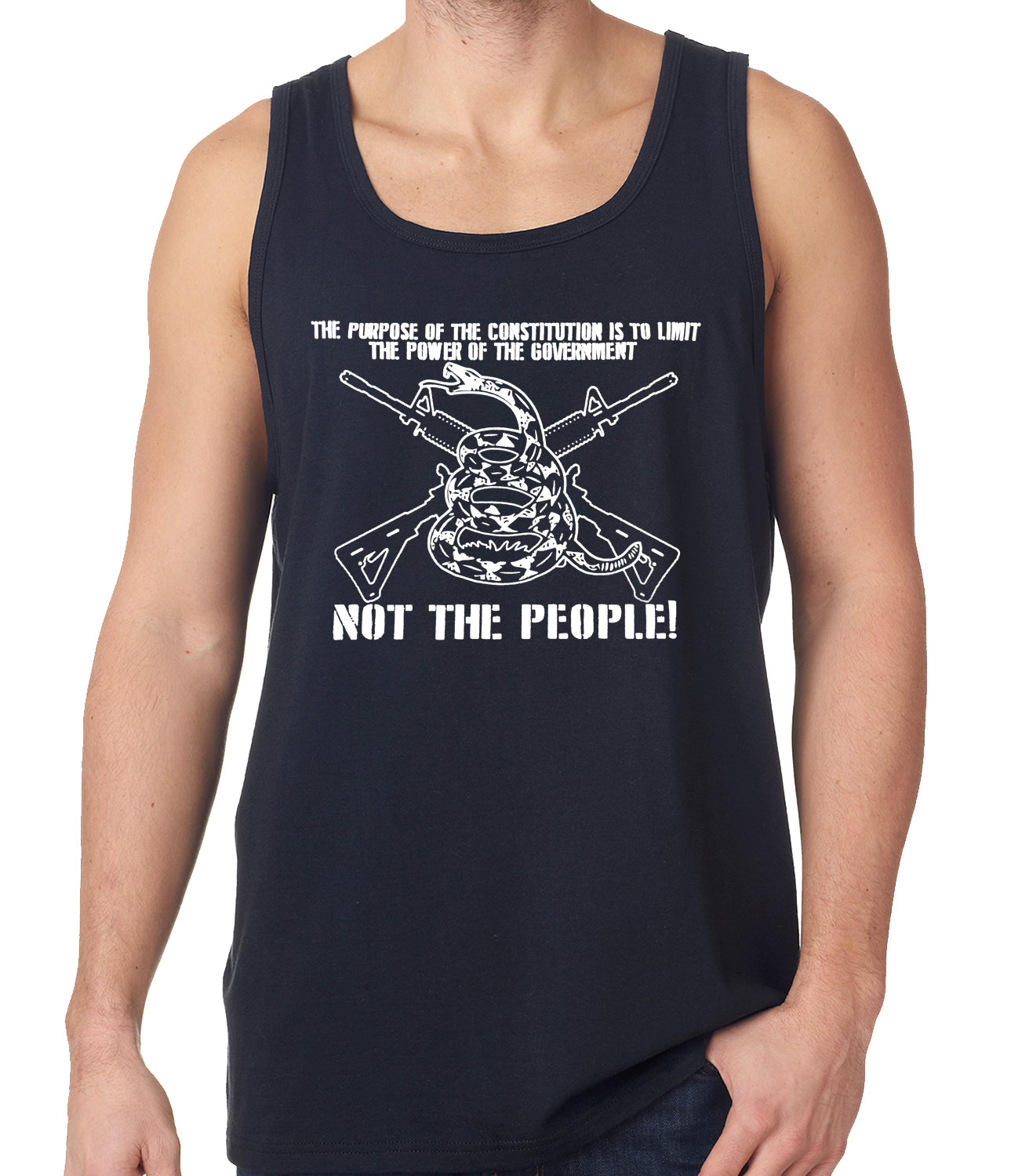 The Constitution Limits The Government Not People Tank Top