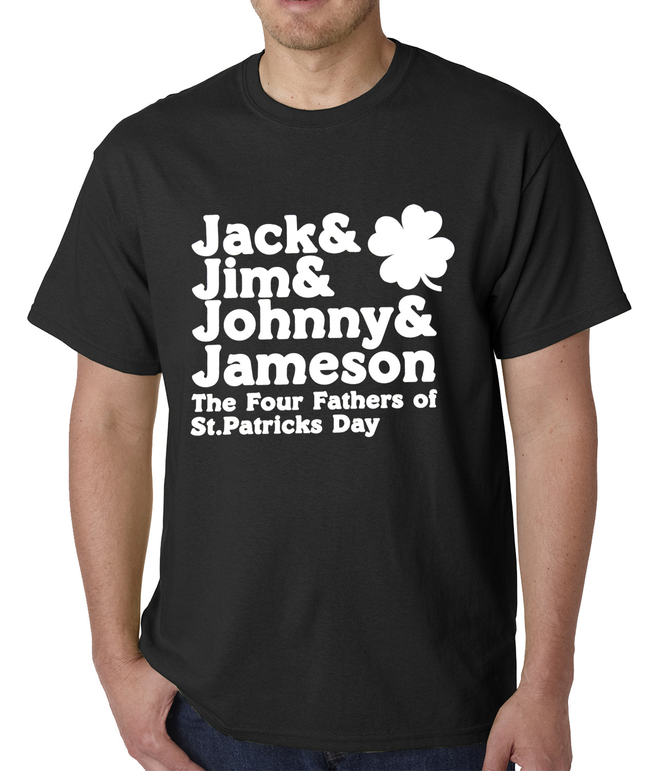 The Four Fathers of St. Patrick's Day Mens T-shirt