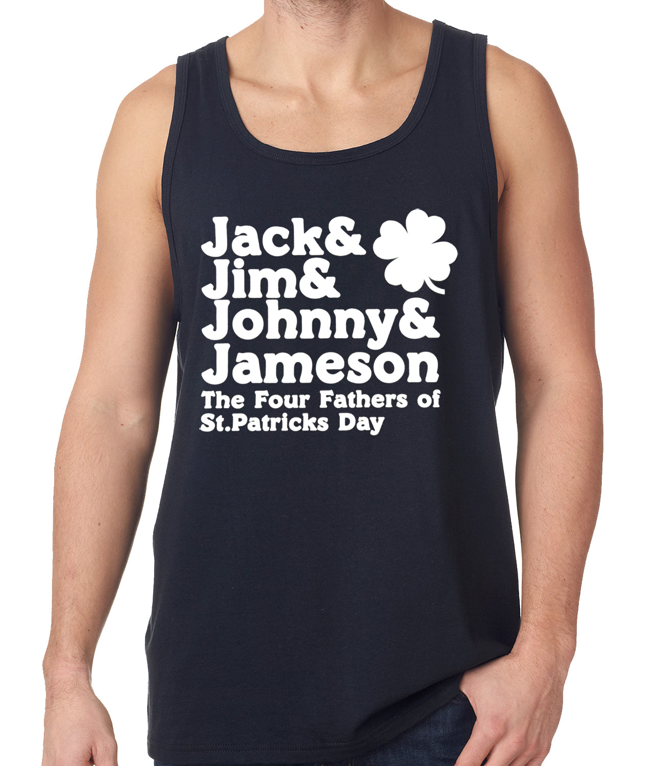 The Four Fathers of St. Patrick's Day Tanktop