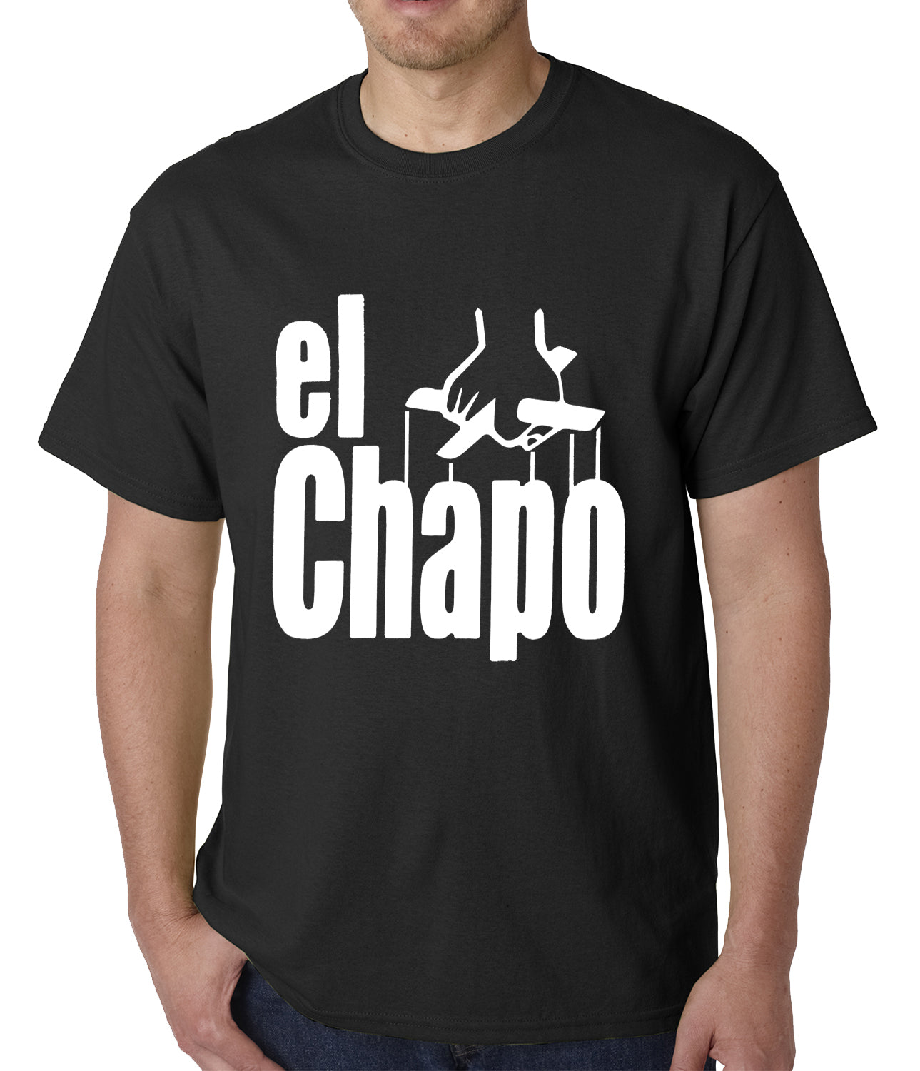 The God Father Inspired El Chapo Mens T-shirt