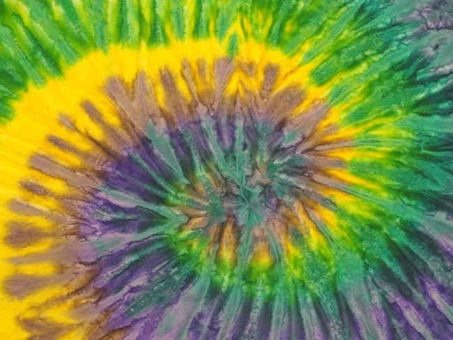 The "Mardi Gras" Tie Dye Mens T-Shirt