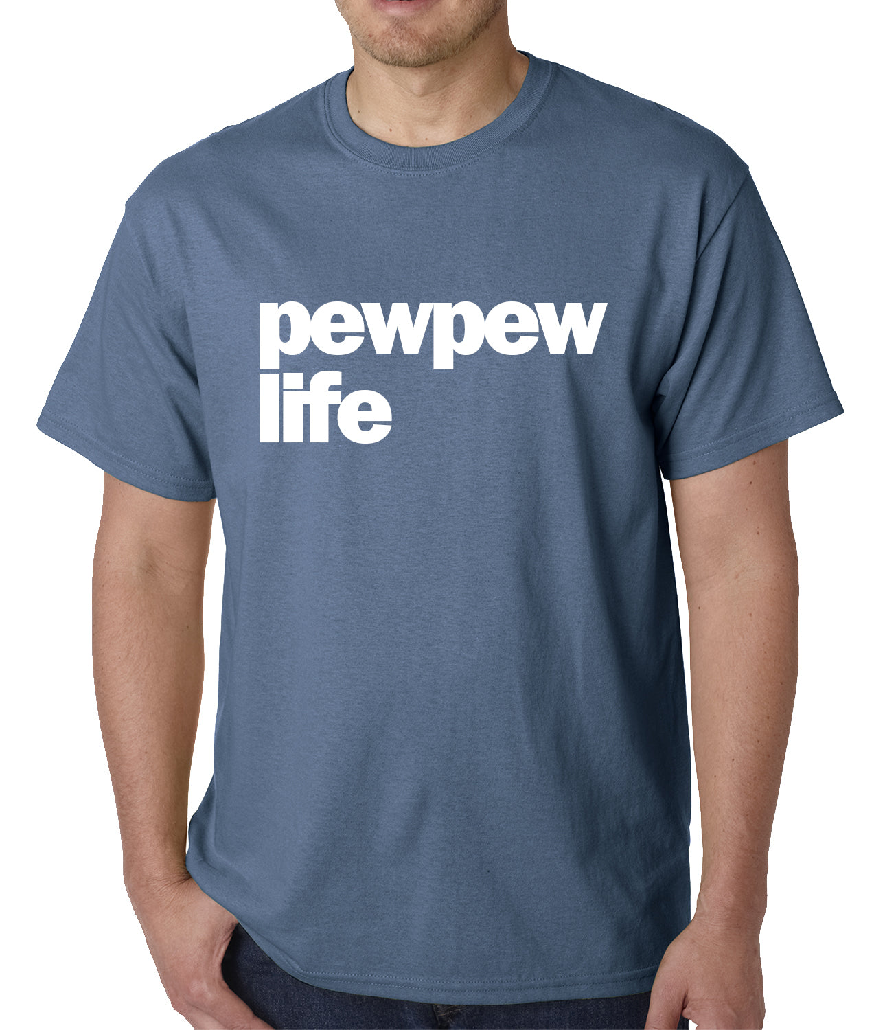 The Pew Pew Life Mens T-shirt