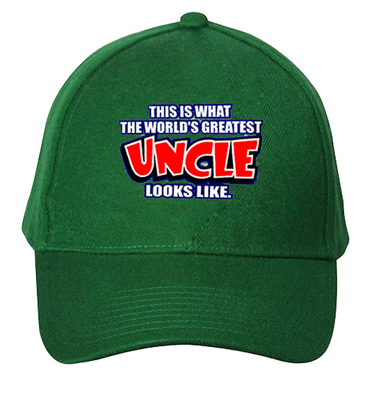 The World's Greatest Uncle Baseball Hat