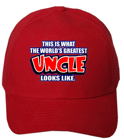 The World's Greatest Uncle Baseball Hat