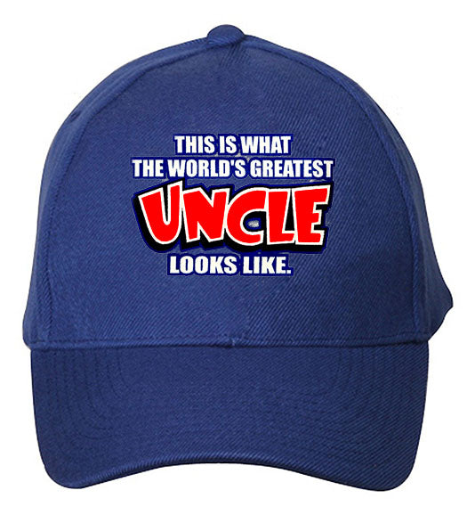 The World's Greatest Uncle Baseball Hat