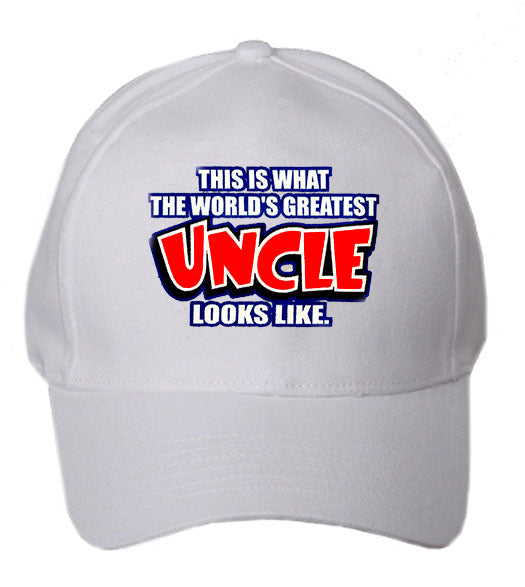 The World's Greatest Uncle Baseball Hat