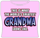 The Worlds Greatest Grandma Girls T-Shirt