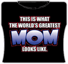 The Worlds Greatest Mom Girls T-Shirt