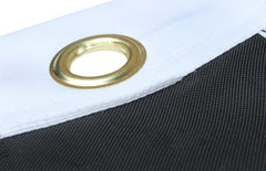 Thin Blue Line American Flag with Embroidered Stars -Police Officer Support Flag (3 x 5 Foot)
