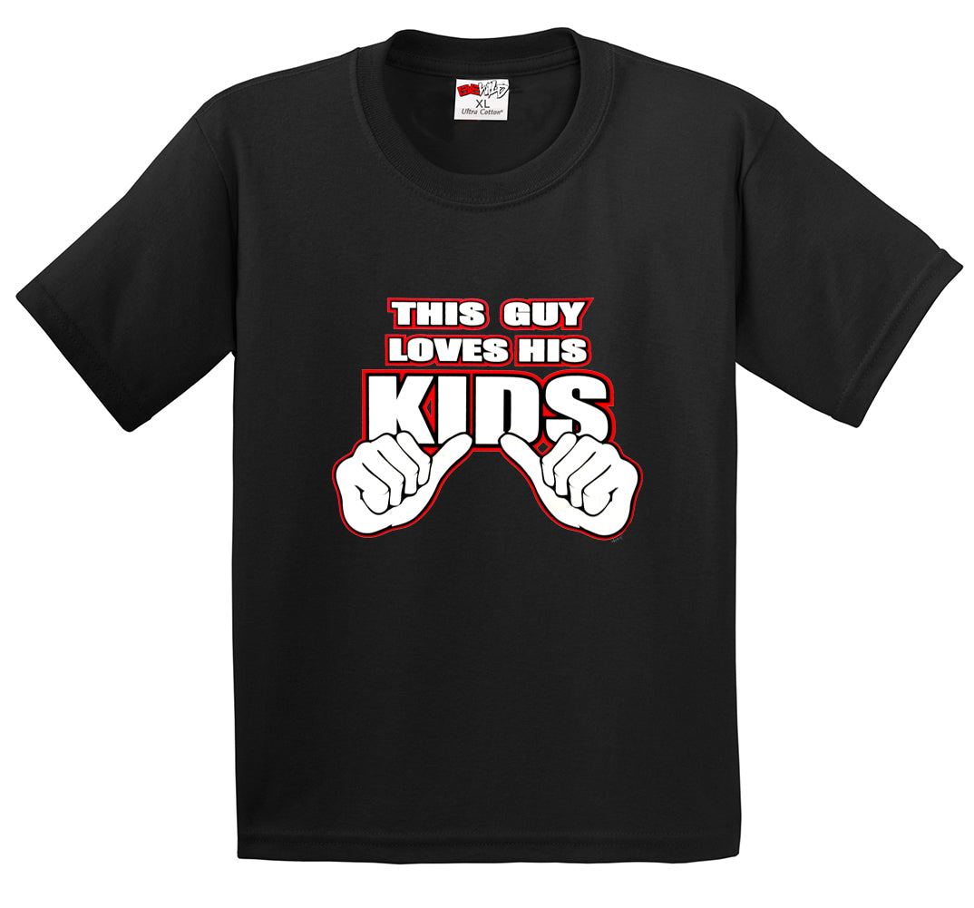 This Guy Loves His Kids Men's T-Shirt