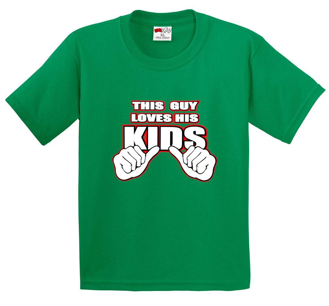 This Guy Loves His Kids Men's T-Shirt