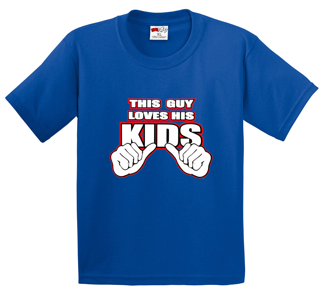 This Guy Loves His Kids Men's T-Shirt