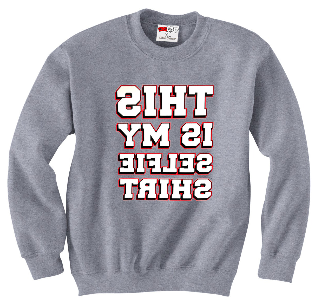 This Is My Selfie Shirt Crewneck Sweatshirt