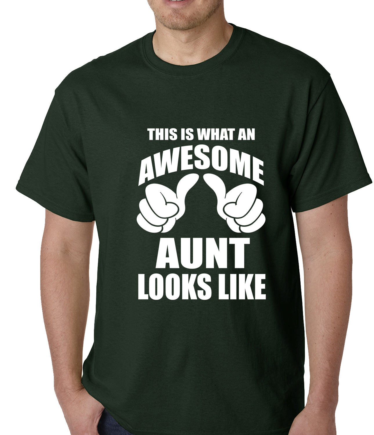This Is What An Awesome Aunt Looks Like Mens T-shirt