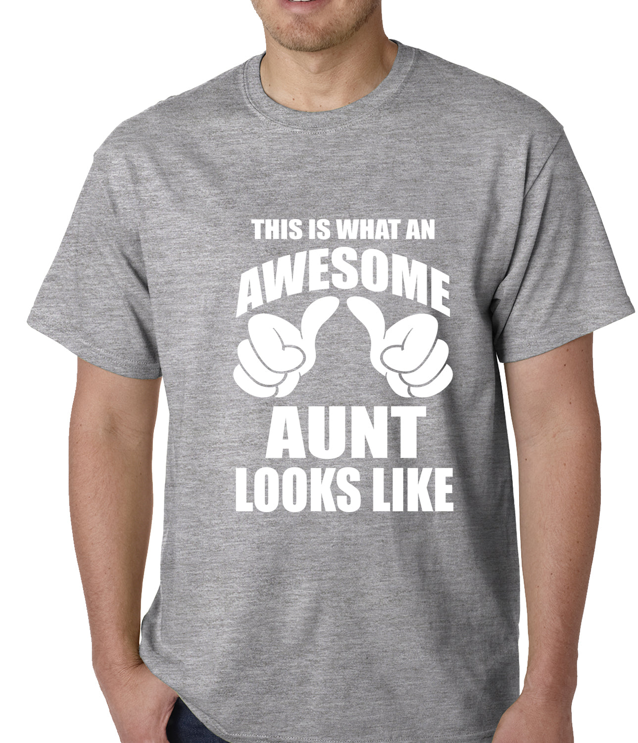 This Is What An Awesome Aunt Looks Like Mens T-shirt