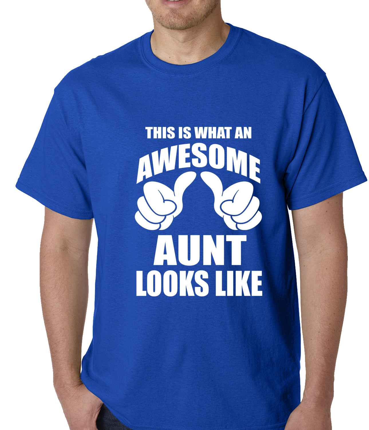 This Is What An Awesome Aunt Looks Like Mens T-shirt