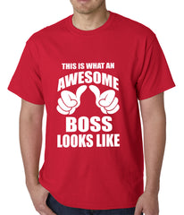 This Is What An Awesome Boss Looks Like Mens T-shirt