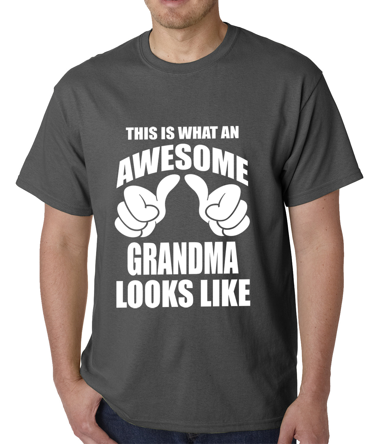 This Is What An Awesome Grandma Looks Like Mens T-shirt