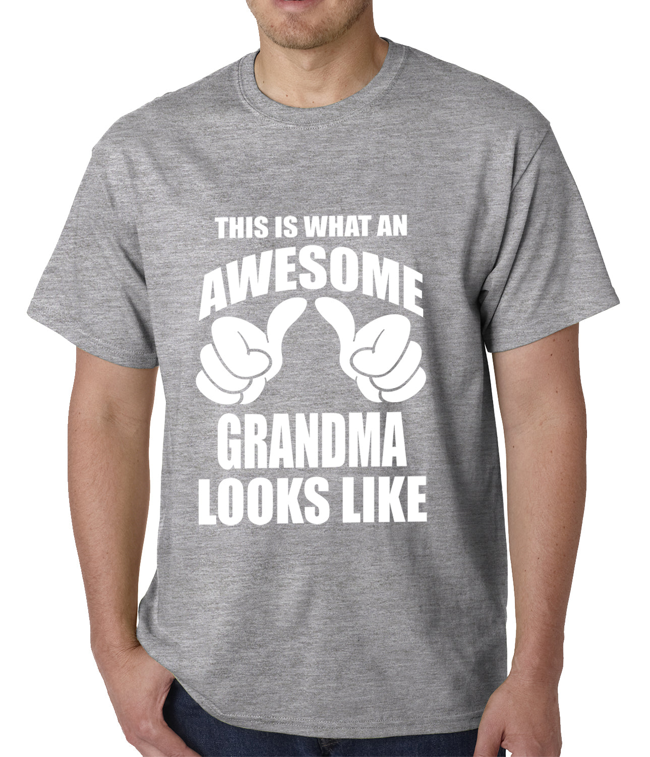 This Is What An Awesome Grandma Looks Like Mens T-shirt