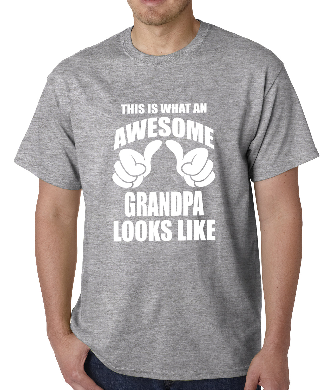 This Is What An Awesome Grandpa Looks Like Mens T-shirt