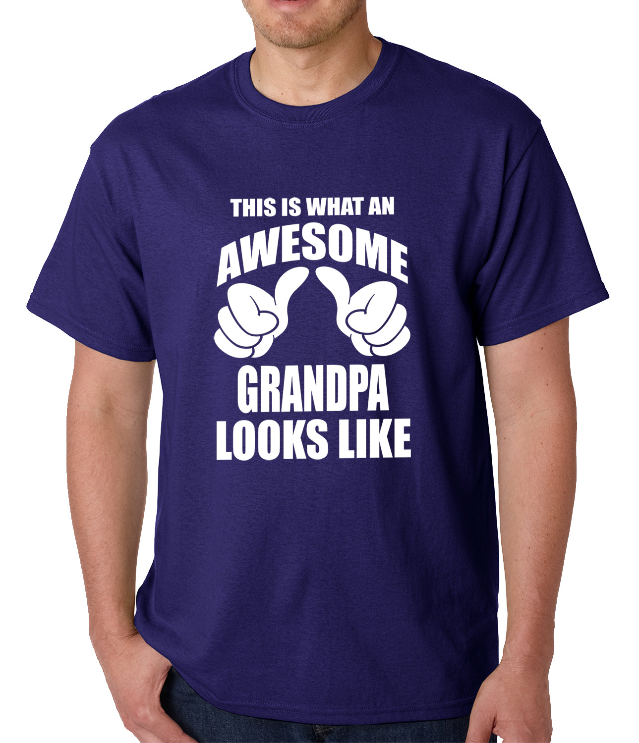 This Is What An Awesome Grandpa Looks Like Mens T-shirt