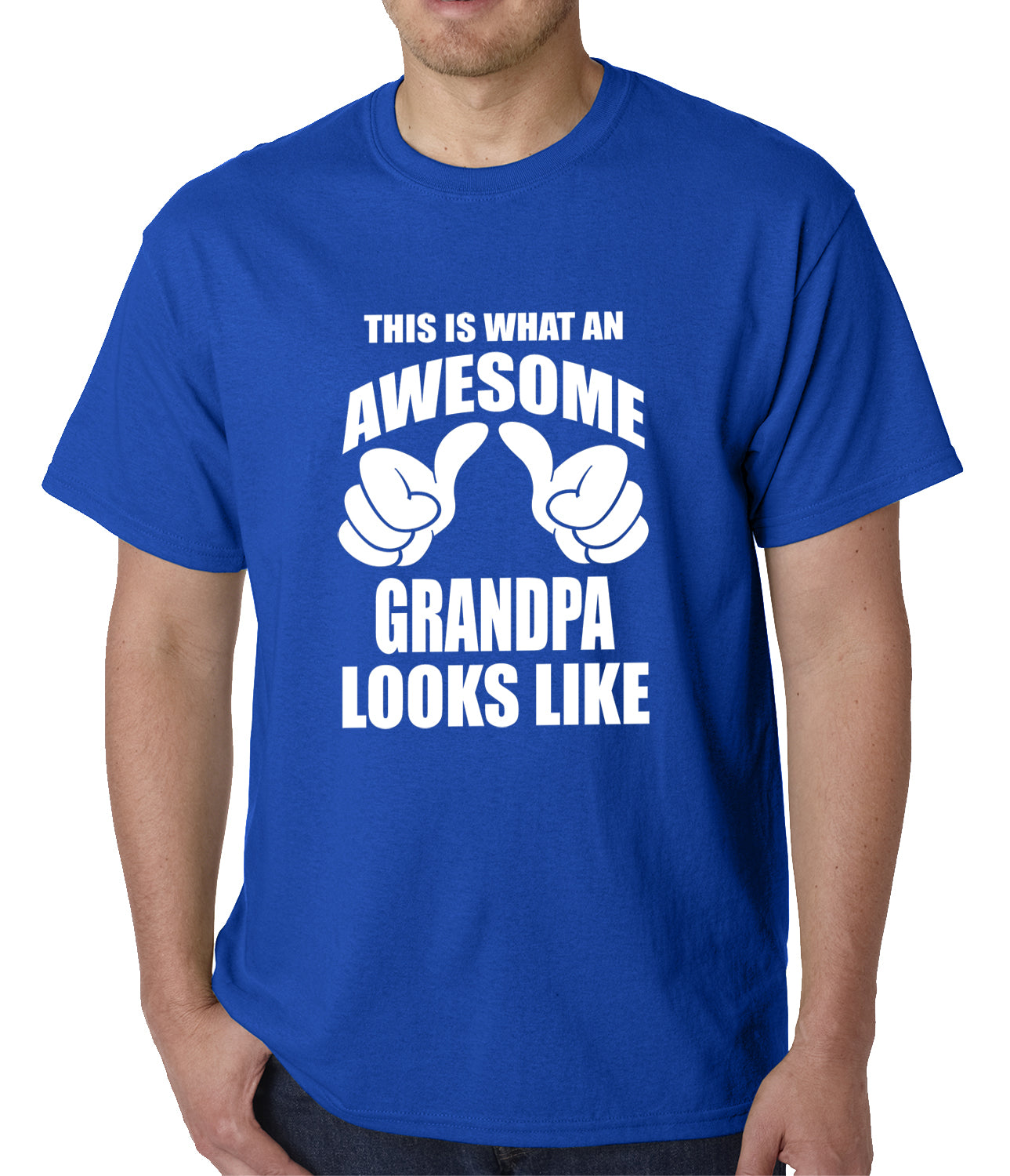 This Is What An Awesome Grandpa Looks Like Mens T-shirt