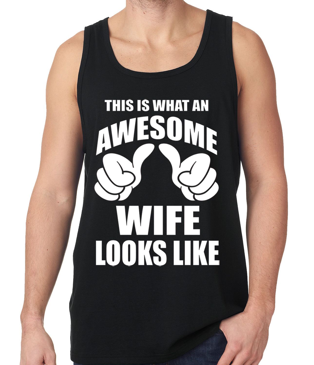 This is What An Awesome Wife Looks Like Tank Top