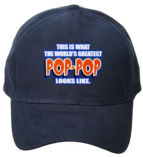 This Is What The World's Greatest Pop - Pop Looks Like Baseball Hat