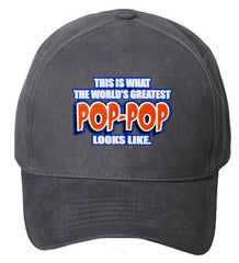 This Is What The World's Greatest Pop - Pop Looks Like Baseball Hat