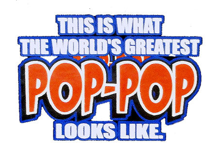 This Is What The World's Greatest Pop - Pop Looks Like Baseball Hat