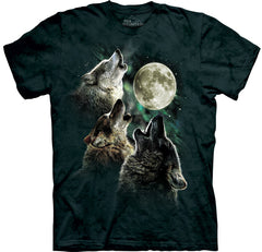 Three Wolf Moon Men's Big Face T-Shirt