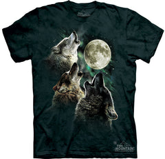 Three Wolf Moon Men's Big Face T-Shirt