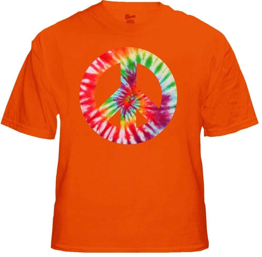 Tie Dye Peace Sign T-Shirt