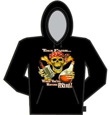 Time Flies When You're Having Rum Hoodie
