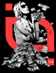 Tits clothing "Rolling in Dough" Mens T-Shirt